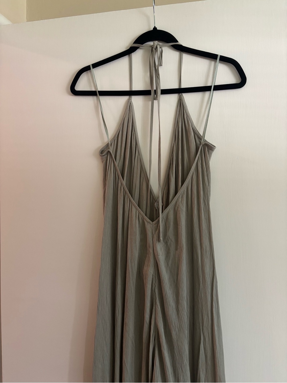 Out From Under Seas The Day Backless Halter Gauze Jumpsuit - Picture 5 of 6